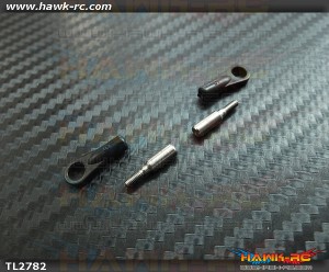 Tarot 450 Series Metal Tail Push Rod End (For 2.5mm CF Push Rod)